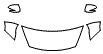 Hood, Fender and Mirror Kit pattern for the 2017 Kia Rondo (Canada Only)