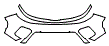 Bumper Kit pattern for the 2020 Kia Soul (Canada)