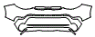 Bumper Kit pattern for the 2018 Kia Soul (Canada)