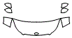 Hood, Fender and Mirror Kit pattern for the 2018 Kia Soul (Canada)