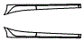 Rocker Panel Kit pattern for the 2024 Kia Forte
