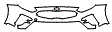 Bumper Kit pattern for the 2019 Kia Forte
