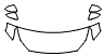 Hood, Fender and Mirror Kit pattern for the 2024 Kia Forte