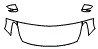 Hood, Fender and Mirror Kit pattern for the 2017 Kia Forte
