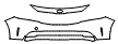 Bumper Kit pattern for the 2017 Kia Forte