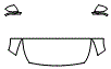 Hood, Fender and Mirror Kit pattern for the 2018 Kia Niro Hybrid