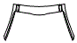 Roof and A-Pillar Kit pattern for the 2026 Kia Niro EV