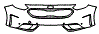 Bumper Kit pattern for the 2018 Kia Niro Hybrid