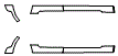 Rocker Panel Kit pattern for the 2018 Kia Niro Hybrid