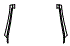 Roof and A-Pillar Kit pattern for the 2023 Kia Stinger