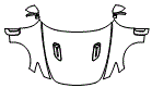 Full Hood, Fender and Mirror Kit pattern for the 2018 Kia Stinger