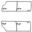 Door Kit pattern for the 2021 Kia Telluride