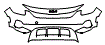 Bumper Kit pattern for the 2022 Kia Seltos