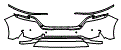Bumper Kit pattern for the 2022 Kia Carnival