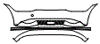 Bumper Kit pattern for the 2022 Kia EV6