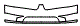 Bumper kit pattern for the 2002 Mitsubishi Galant