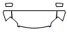 Hood, Fender and Mirror Kit pattern for the 2010 Mitsubishi Galant