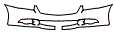 Bumper Kit pattern for the 2012 Mitsubishi Galant