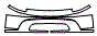 Bumper kit pattern for the 2005 Mitsubishi Eclipse