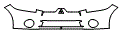 Bumper Kit pattern for the 2006 Mitsubishi Eclipse