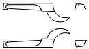 Rocker Panel Kit pattern for the 2012 Mitsubishi Eclipse