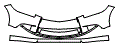 Bumper Kit pattern for the 2012 Mitsubishi Eclipse