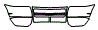 Bumper kit pattern for the 2006 Mitsubishi Montero