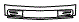 Bumper kit pattern for the 1997 Mitsubishi Mirage