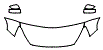 Hood, Fender and Mirror Kit pattern for the 2017 Mitsubishi Mirage G4