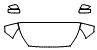Hood, Fender and Mirror Kit pattern for the 2019 Mitsubishi Mirage