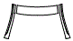 A-Pillar and Roof Kit pattern for the 2024 Mitsubishi Mirage