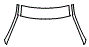 A-Pillar and Roof Kit pattern for the 2016 Mitsubishi Outlander