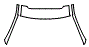 A-Pillar and Roof Kit pattern for the 2016 Mitsubishi Outlander