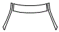 A-Pillar and Roof Kit pattern for the 2016 Mitsubishi Outlander