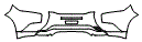 Bumper Kit pattern for the 2018 Mitsubishi Outlander PHEV