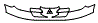 Grille and Upper Bumper Kit pattern for the 2005 Mitsubishi Outlander