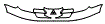 Grille and Upper Bumper Kit pattern for the 2005 Mitsubishi Outlander