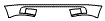 Lower Bumper Kit pattern for the 2005 Mitsubishi Outlander