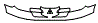Grille and Upper Bumper Kit pattern for the 2005 Mitsubishi Outlander