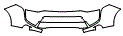 Bumper Kit pattern for the 2014 Volvo S80