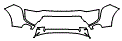 Bumper Kit pattern for the 2015 Mitsubishi Outlander
