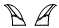 Rear Wheel Impact Area Kit pattern for the 2017 Mitsubishi Lancer