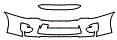 Bumper Kit pattern for the 2017 Mitsubishi Lancer