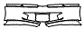 Grille and Bumper kit pattern for the 2005 Mitsubishi Endeavor