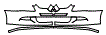 Bumper Kit pattern for the 2005 Mitsubishi Lancer Evolution