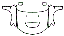 Full Hood, Fender and Mirror Kit pattern for the 2005 Mitsubishi Lancer Evolution