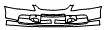 Bumper Kit pattern for the 2005 Mitsubishi Lancer Evolution