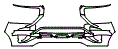 Bumper Kit pattern for the 2026 Mitsubishi Eclipse Cross