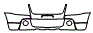 Bumper Kit pattern for the 2008 Suzuki Grand Vitara