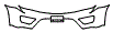 Bumper Kit pattern for the 2014 Suzuki Grand Vitara